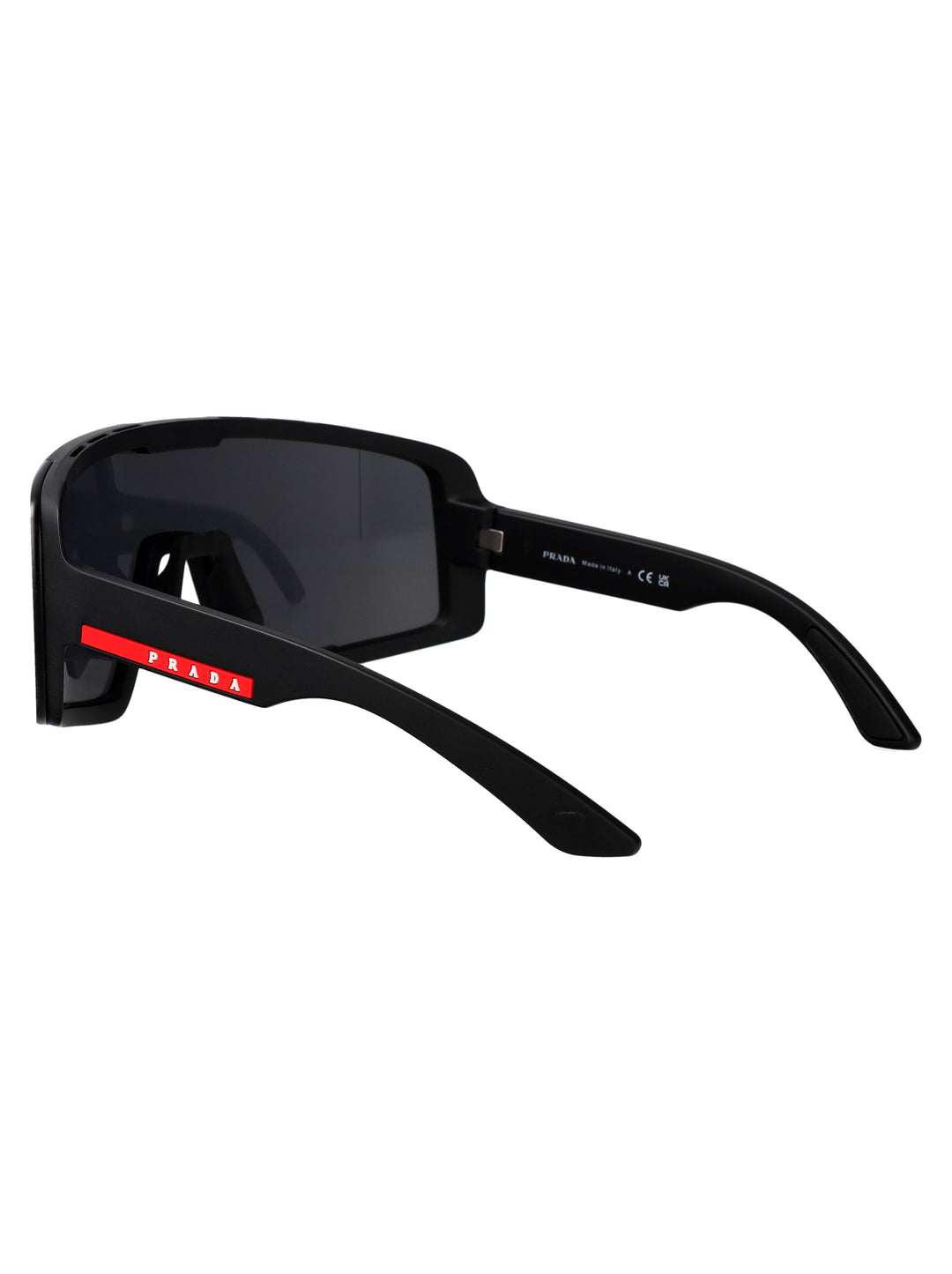 Prada Linea Rossa SUNGLASSES - Black | 9558c7279fc218546e8b2fb749fb63dce0e4e36f