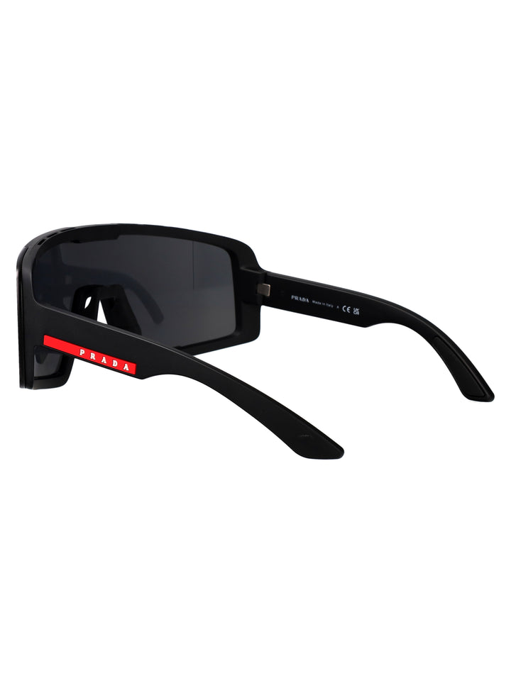 Prada Linea Rossa SUNGLASSES - Black | 9558c7279fc218546e8b2fb749fb63dce0e4e36f