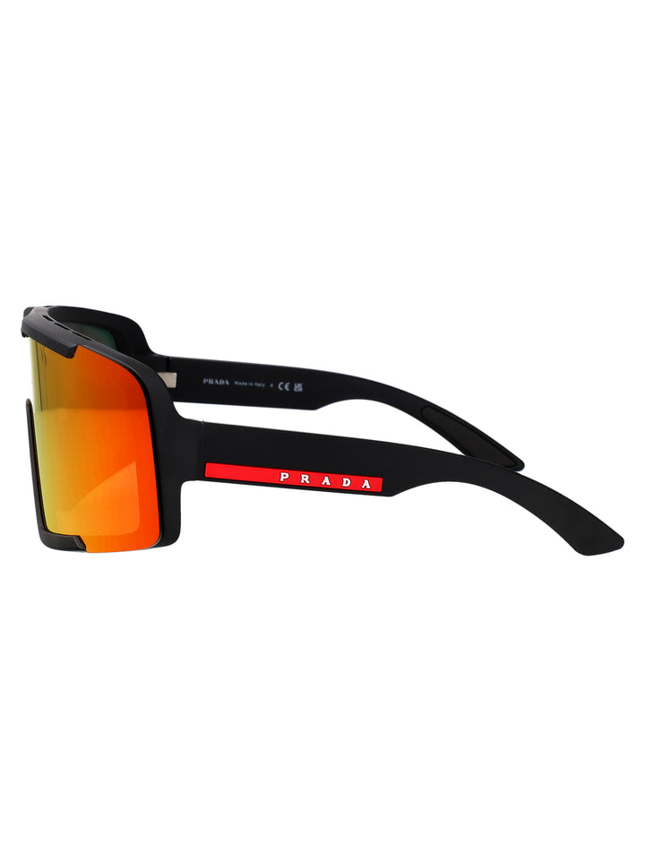 Prada Linea Rossa SUNGLASSES - Black | e753f4d0b49ac60276f8e2ec4cc6a9c8b1511b83