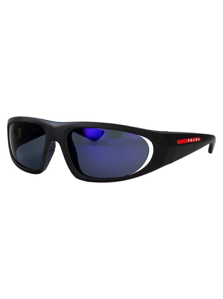 Prada Linea Rossa SUNGLASSES - Black | b24f5becb7de43b04b2080e1897f33621cee44ce