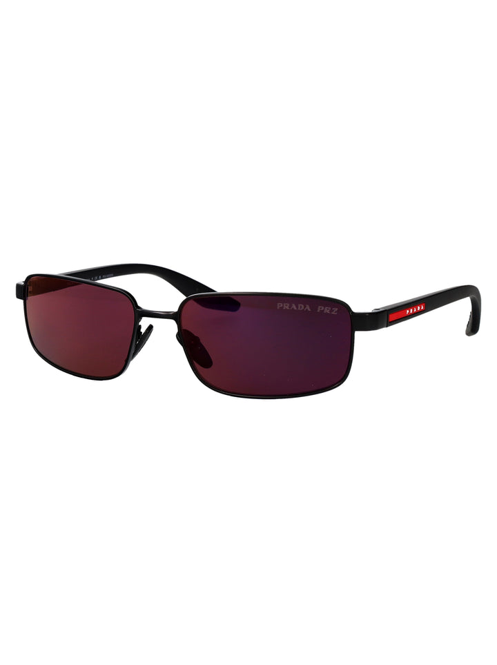 Prada Linea Rossa SUNGLASSES - Black | b3db15c39968bf92b7a6cec455faa96ce0677c8c