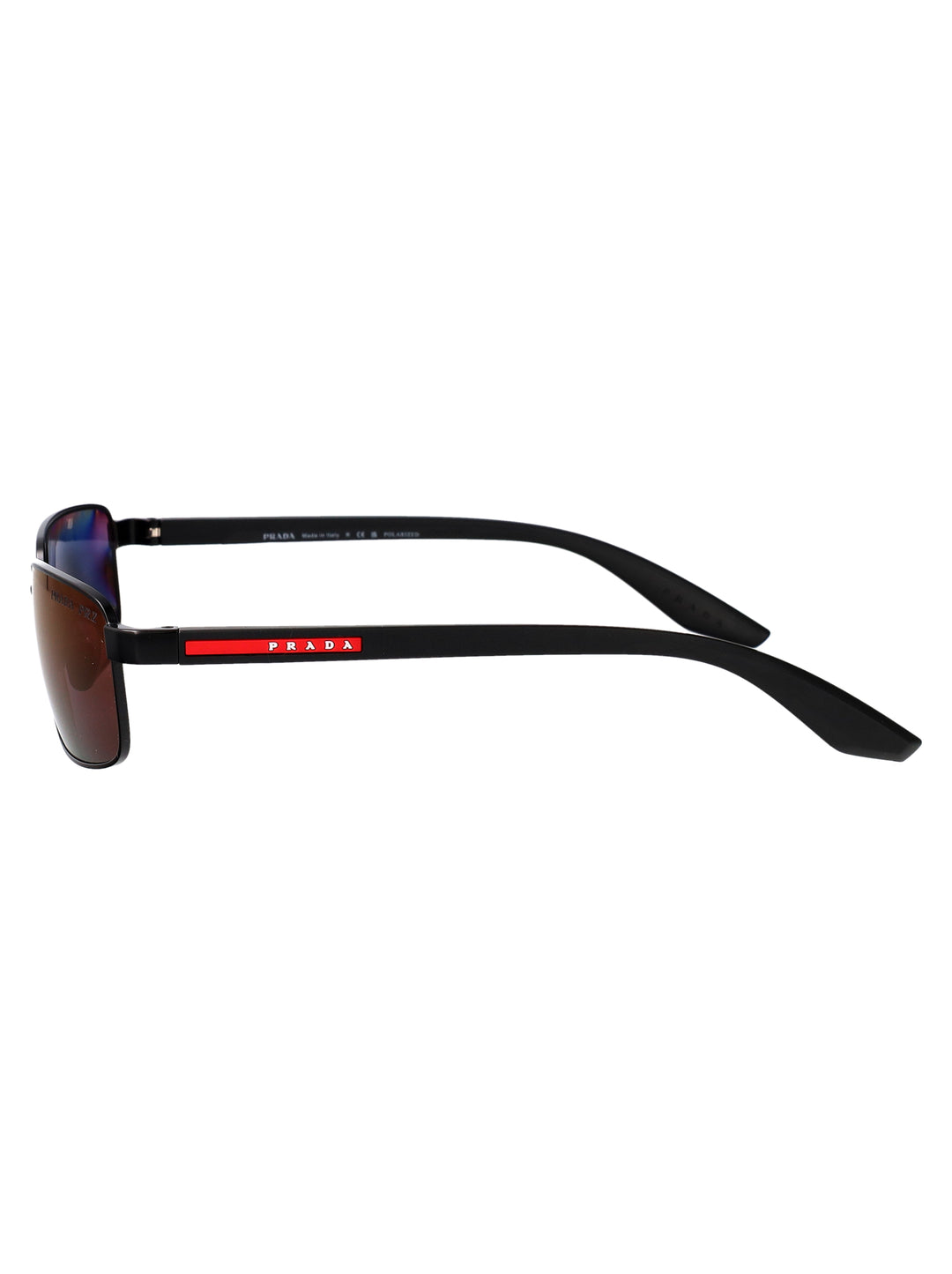 Prada Linea Rossa SUNGLASSES - Black | b1e8ca9310a29f6680afc4b7e91e29073fea7896