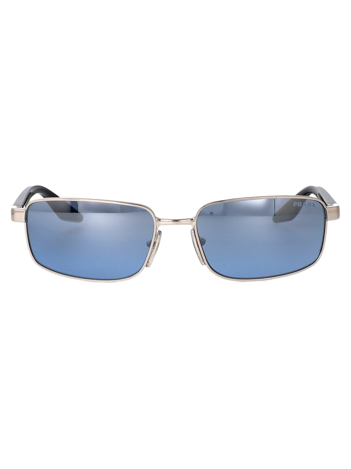 Prada Linea Rossa SUNGLASSES - Silver | 82ff2d5dbf9e61dc1faebb11d25cc1f59c3e1b44