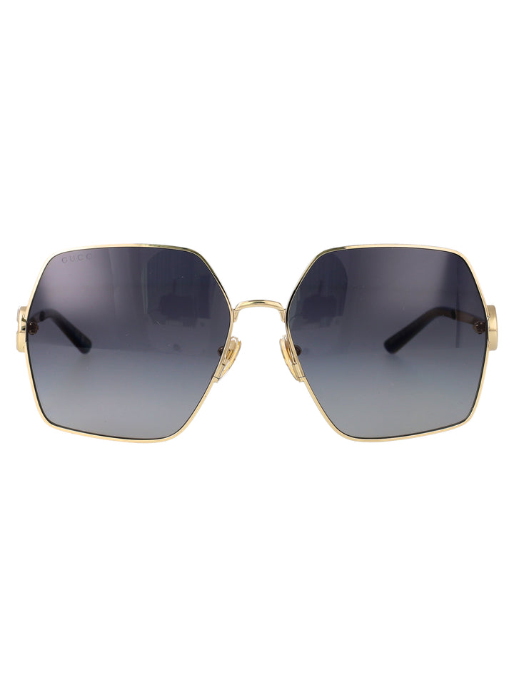 Gucci SUNGLASSES - Gold | 661ca72fad9ccb10462cc7853df60d6d033de21b