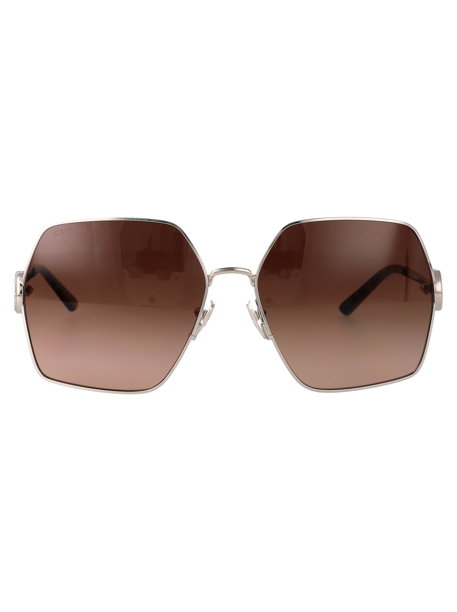 Gucci SUNGLASSES - Silver | b20424425a8b20e13241aa2e4c438c337d15c109