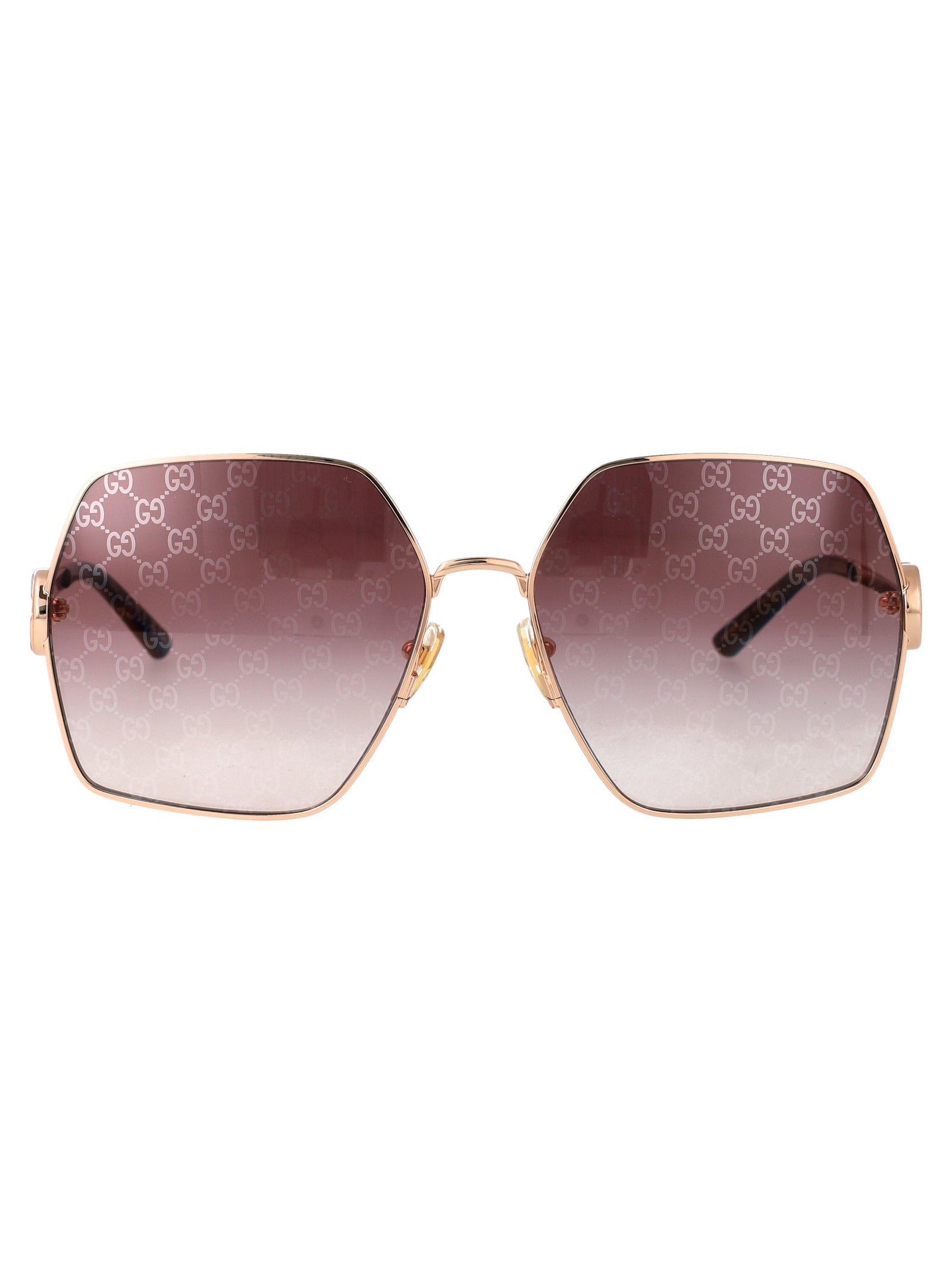Gucci SUNGLASSES - Gold | 3cea78311cf175755bf61f0302e63498c5e74de4