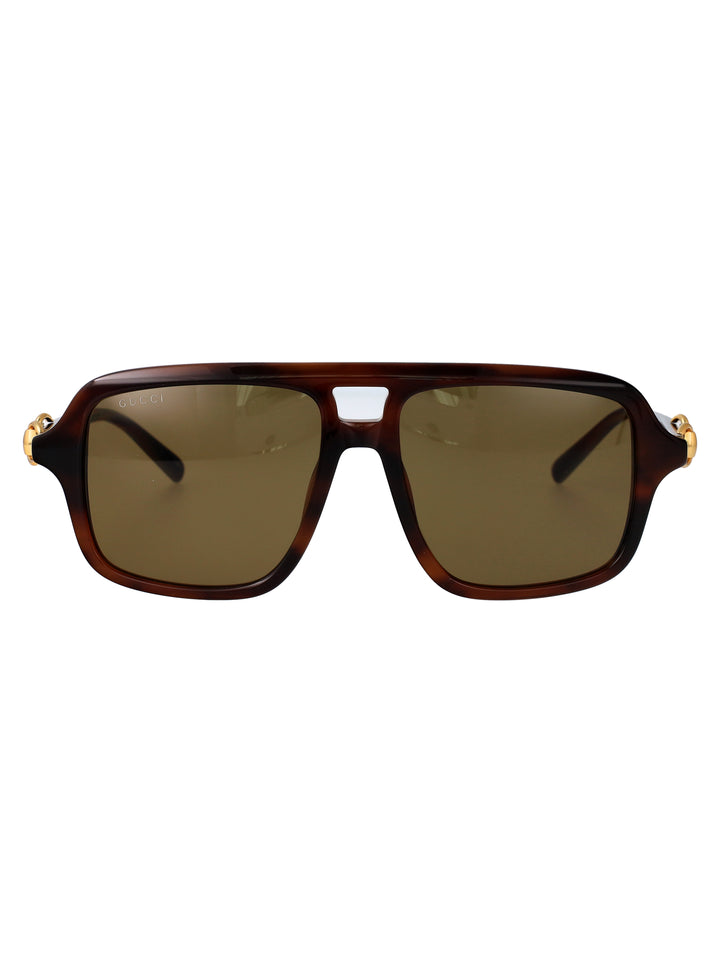 Gucci SUNGLASSES - Havana | f4e6c2669e71e606fd744019615118dc4b9dadb9