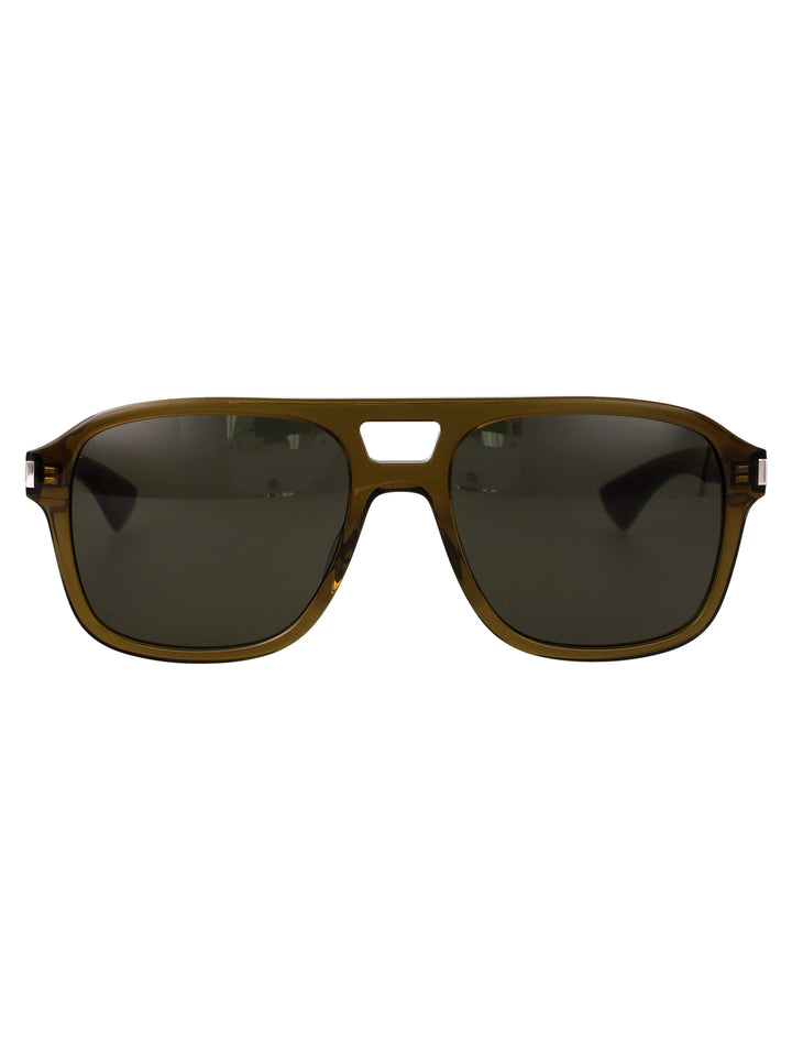 Saint Laurent SUNGLASSES - Brown | caa97ba48e0fc6871c42772dff7a52354b377135