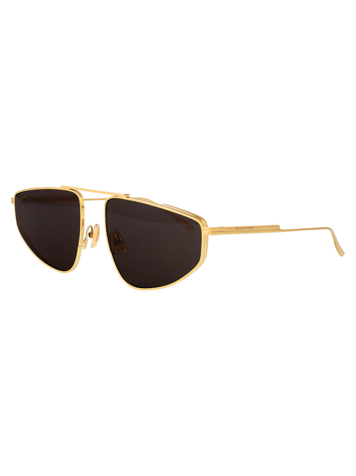 Bottega Veneta SUNGLASSES - Gold | c320dd050c1347590b39f8e9ec760dcfaf722fc6