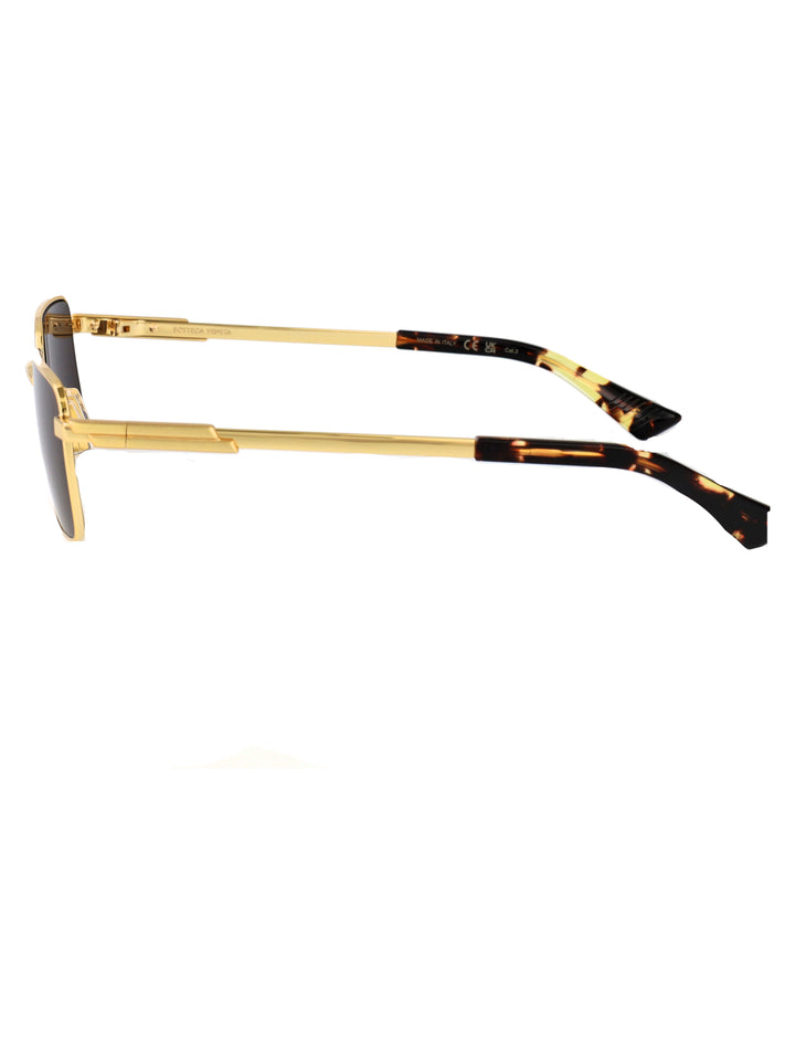 Bottega Veneta SUNGLASSES - Gold | 6d55e7202fea7fb53eedf3f91908cf93a36eb477