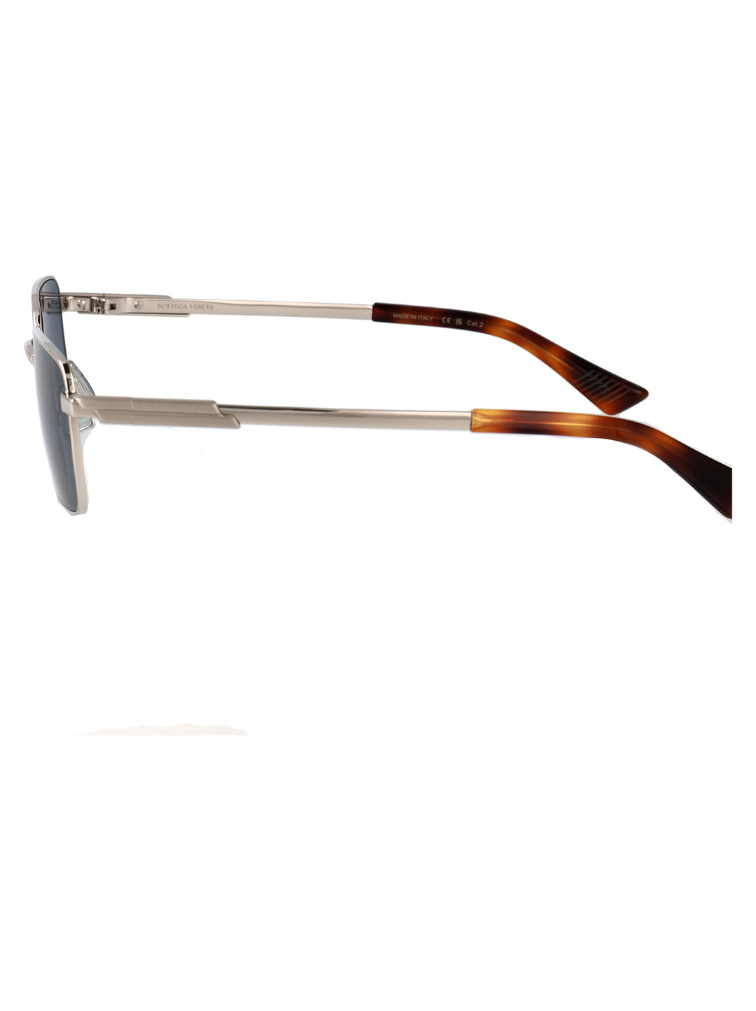 Bottega Veneta SUNGLASSES - Silver | 24e4b53190e9b750f1e15df2b7961733576950b5