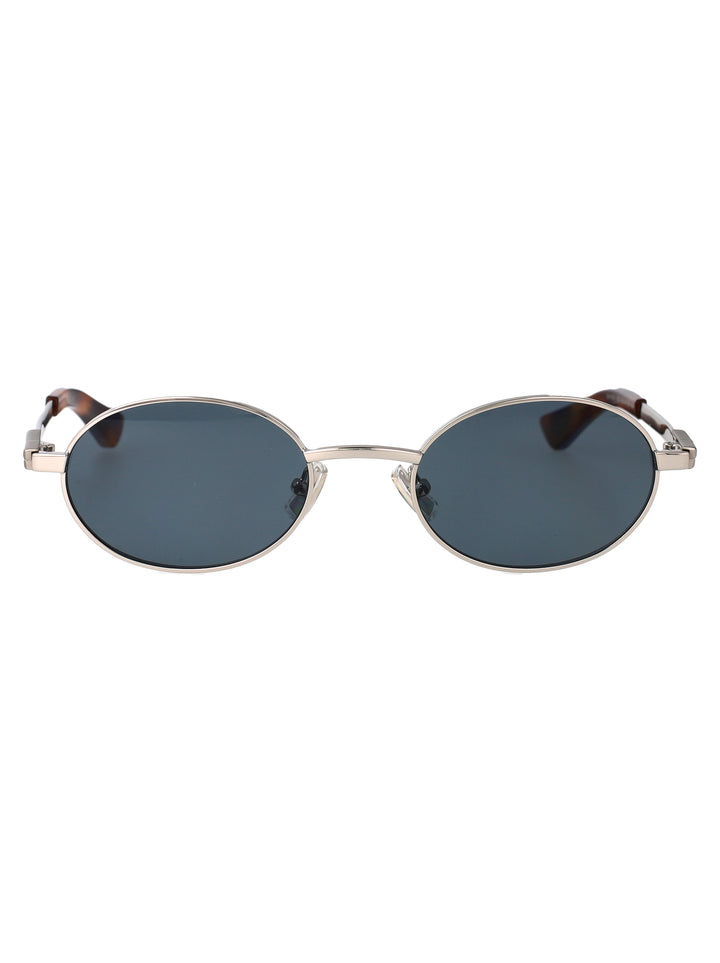 Bottega Veneta SUNGLASSES - Silver | 490527144b974cf11f8bf381cfe27bbbbe341307