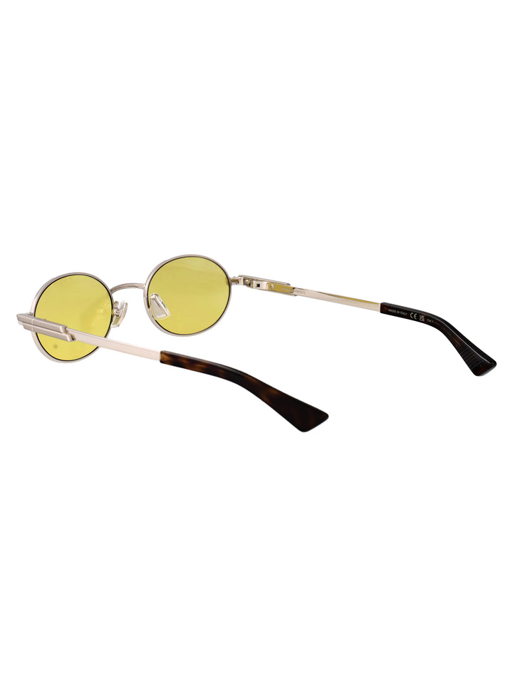 Bottega Veneta SUNGLASSES - Silver | 0de6bf256b98e18134212b399dfbe2afd65210ea