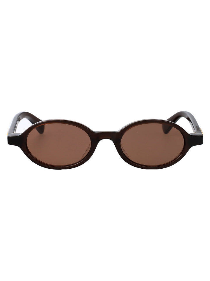 Bottega Veneta SUNGLASSES - Brown | 629c36721feb9c8defe29a00f193c4a6ec2bb577