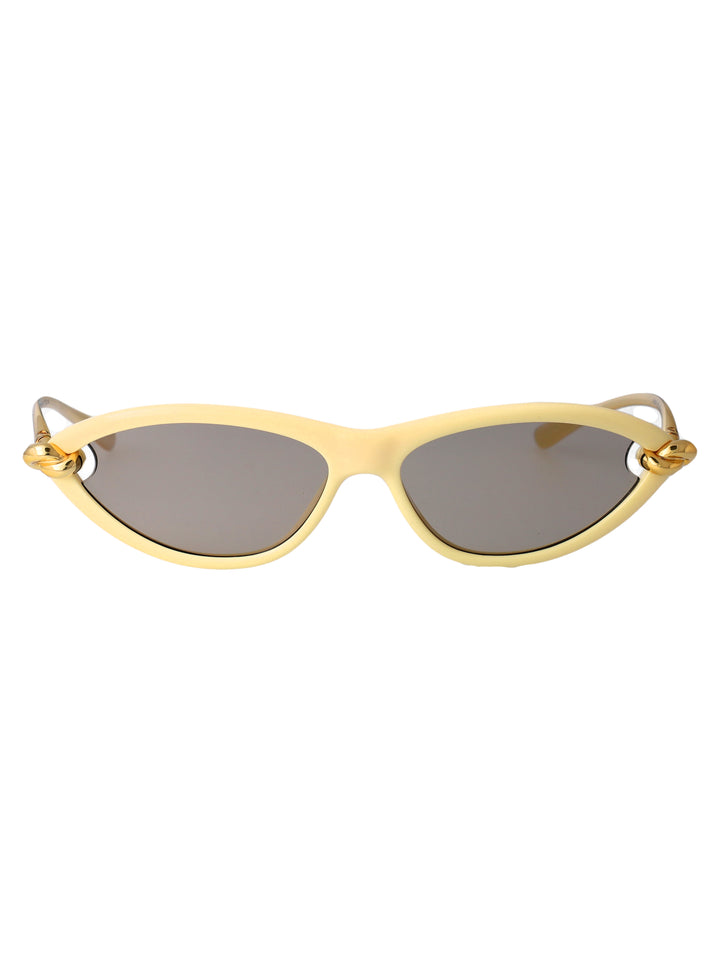 Bottega Veneta SUNGLASSES - Gold | d7894030b4b7576b4575c5e9ce991e8fc3f4eb26