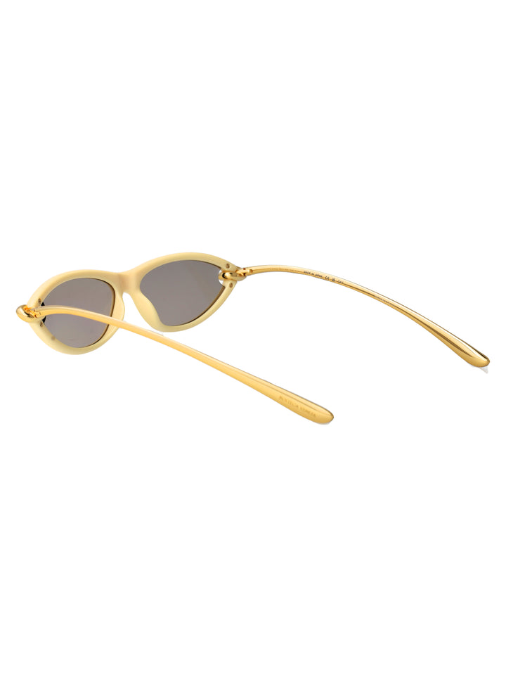 Bottega Veneta SUNGLASSES - Gold | 13883e13ce1355ee6294977cdce184d22a4b86f2