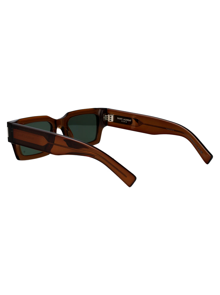 Saint Laurent SUNGLASSES - Brown | a4c42d1c7f9a3dade21d23d0850358a4a2d09664