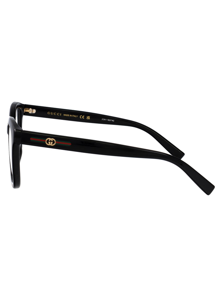 Gucci OPTICAL - Black | dc6a086ababf72032eb0cf451112a06ae2411346