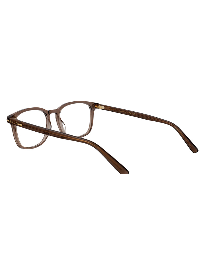 Gucci OPTICAL - Brown | b1b91b26252f3738e29f2525d2a55eec9050a1f5