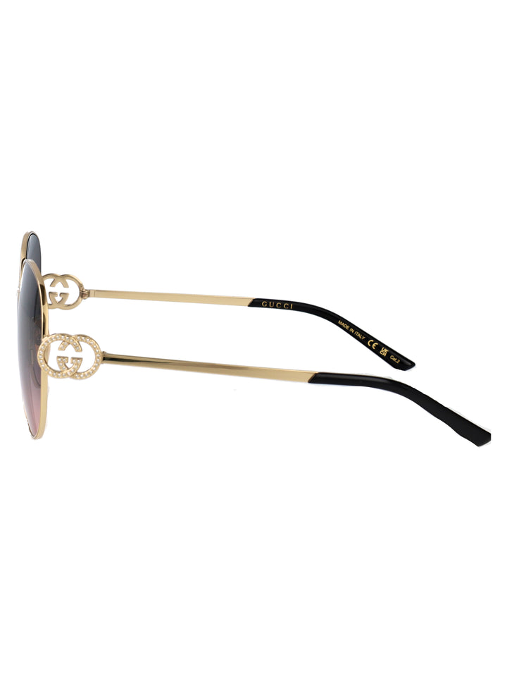 Gucci SUNGLASSES - Gold | e06272222126efa4cecf289220f83f90a3546253