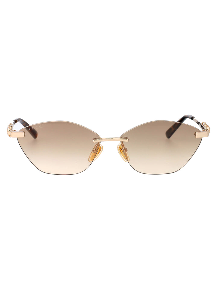 Gucci SUNGLASSES - Gold | 64edf194d10a0dbfe0cfdd63eeb544aa7c6bb1d5