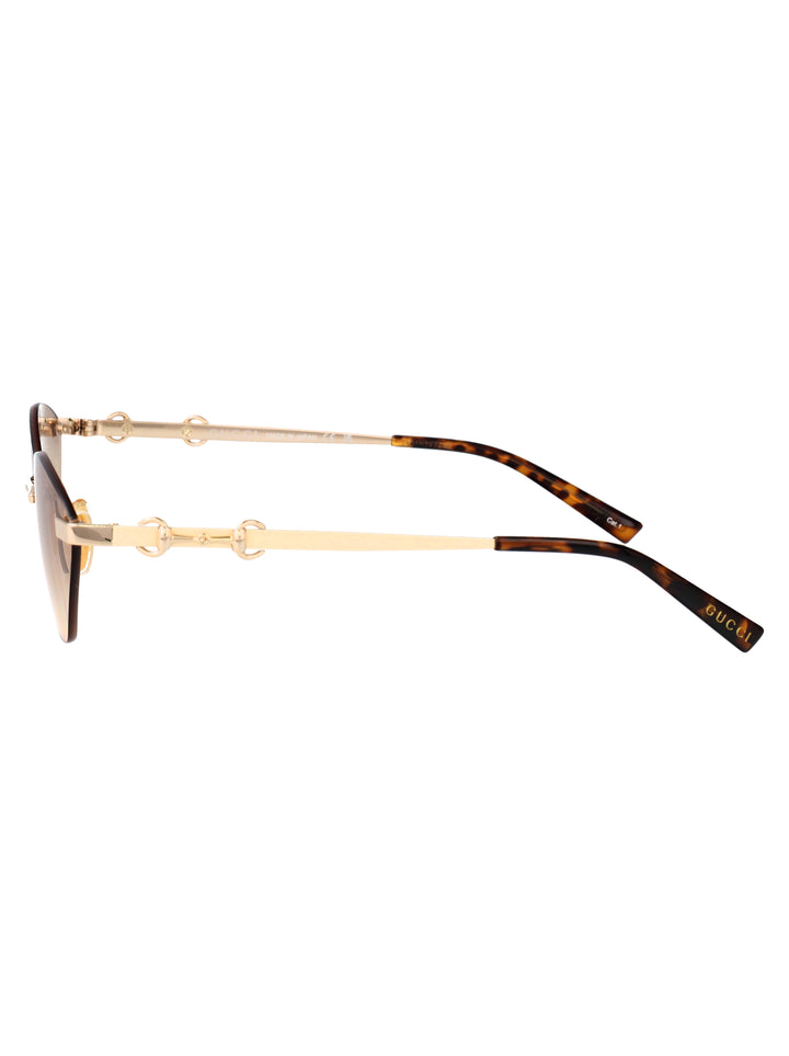 Gucci SUNGLASSES - Gold | 19dd5795cb849234fe154846fbeda92075702717