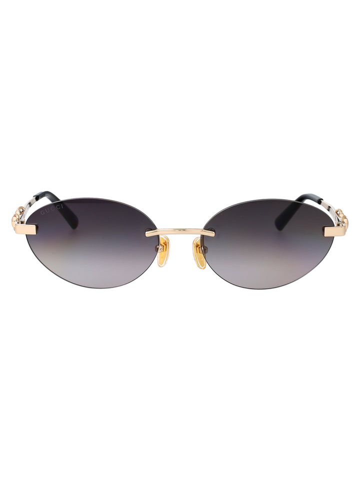 Gucci SUNGLASSES - Gold | b6c55fa37347b59563297ee59fdc5384a849e7f1