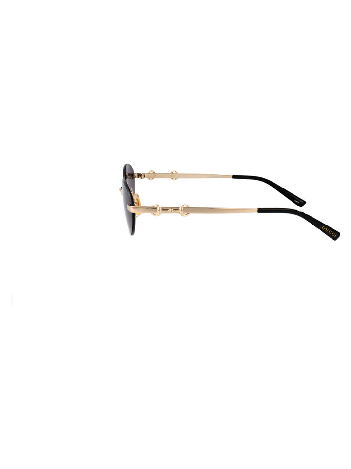 Gucci SUNGLASSES - Gold | f7a0a6996af3bf9a8005cf15a40edf754f78bc29
