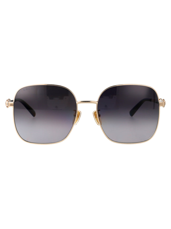 Gucci SUNGLASSES - Gold | fe11136f94510d57d56082adbcec75647ede2aa0