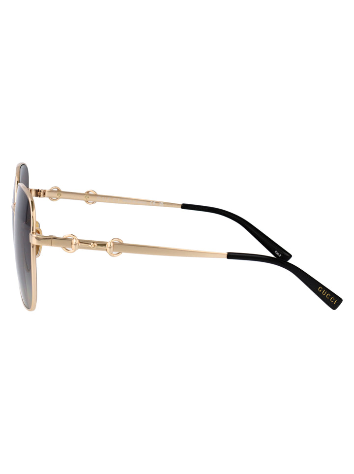 Gucci SUNGLASSES - Gold | 12f4d67f039ecb383b61910c7aa24423a4aa44e7