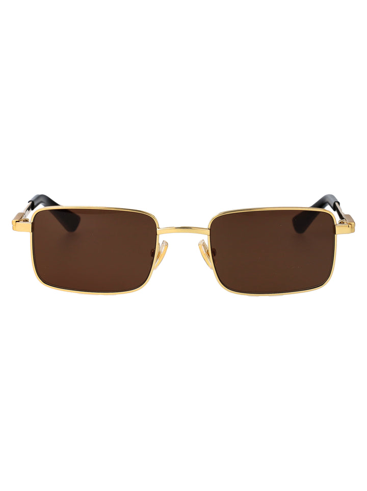 Bottega Veneta SUNGLASSES - Gold | bcd2d4f9b3df8e17f1961682f09bb93643629a57
