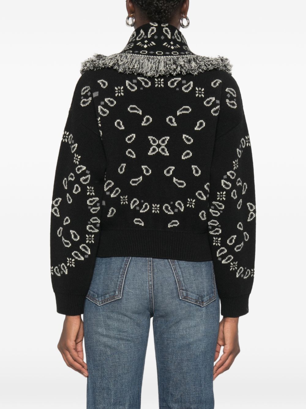 Alanui Sweaters - BLACK | 46222629716227e91496b2ea174ae4b6d9a850fc