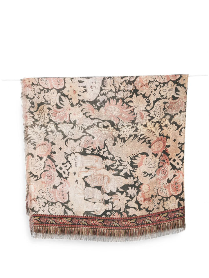 Pierre Louis Mascia Scarfs - BROWN | 26505a29829b5e8823a86e425e263ffeb0d43b70