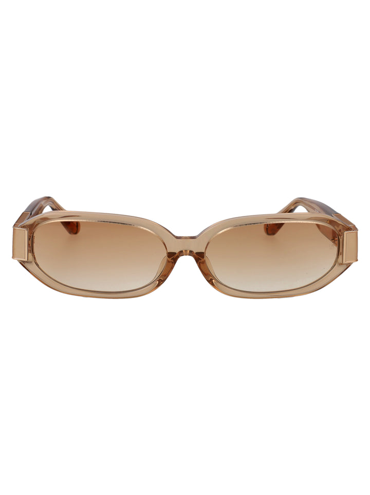 Linda Farrow SUNGLASSES - Gold | 1ba498bd5c1722778e7200400443b67af557203f