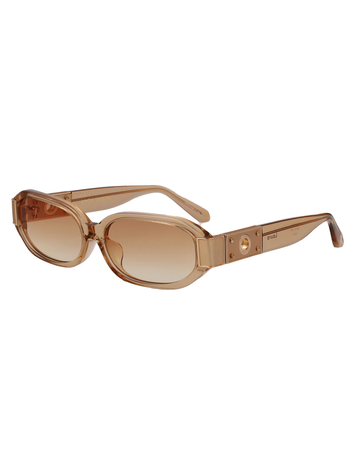 Linda Farrow SUNGLASSES - Gold | 83df4ca704aa18ca836826d9a2b515bb44fdced7