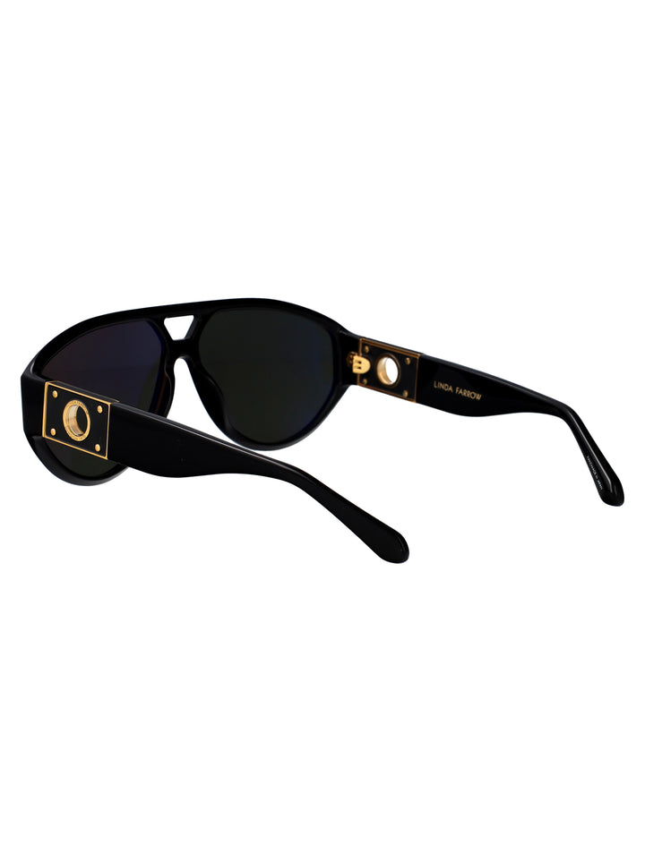 Linda Farrow SUNGLASSES - Black | 0155ec6c3acc4abb2736f6d986568a435c0dd2ae
