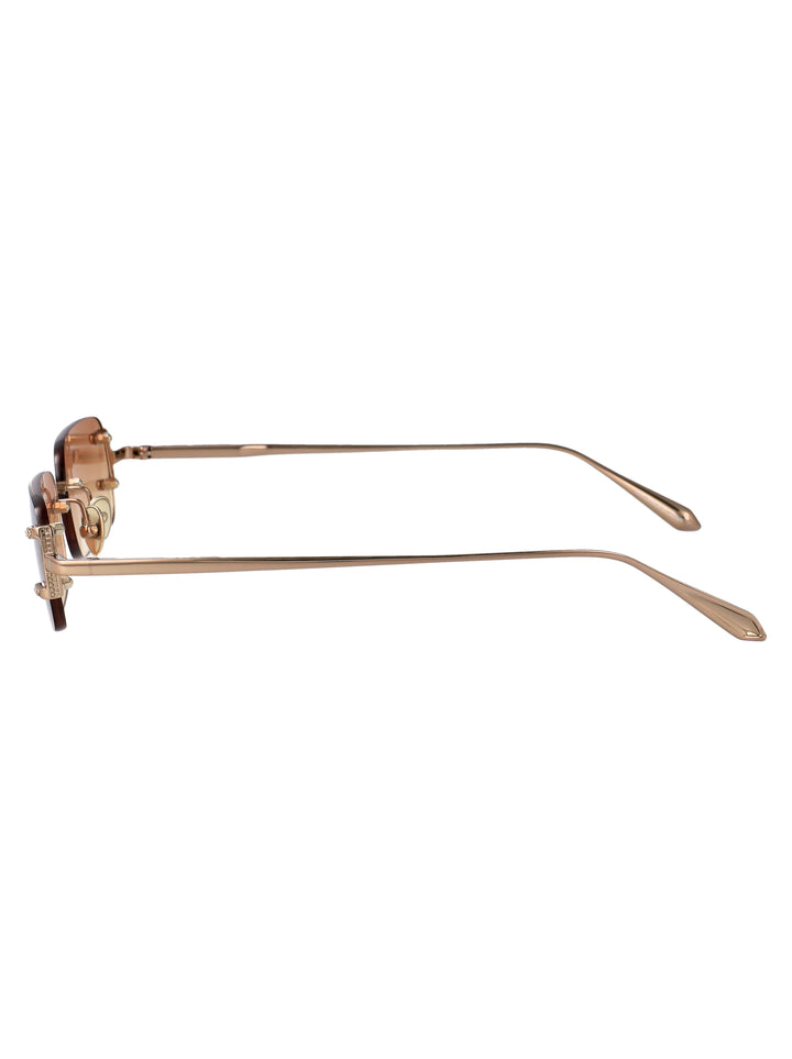 Linda Farrow SUNGLASSES - Gold | 629ec816fb8fe55abc7f8c034c9e59a7b4ae4b75