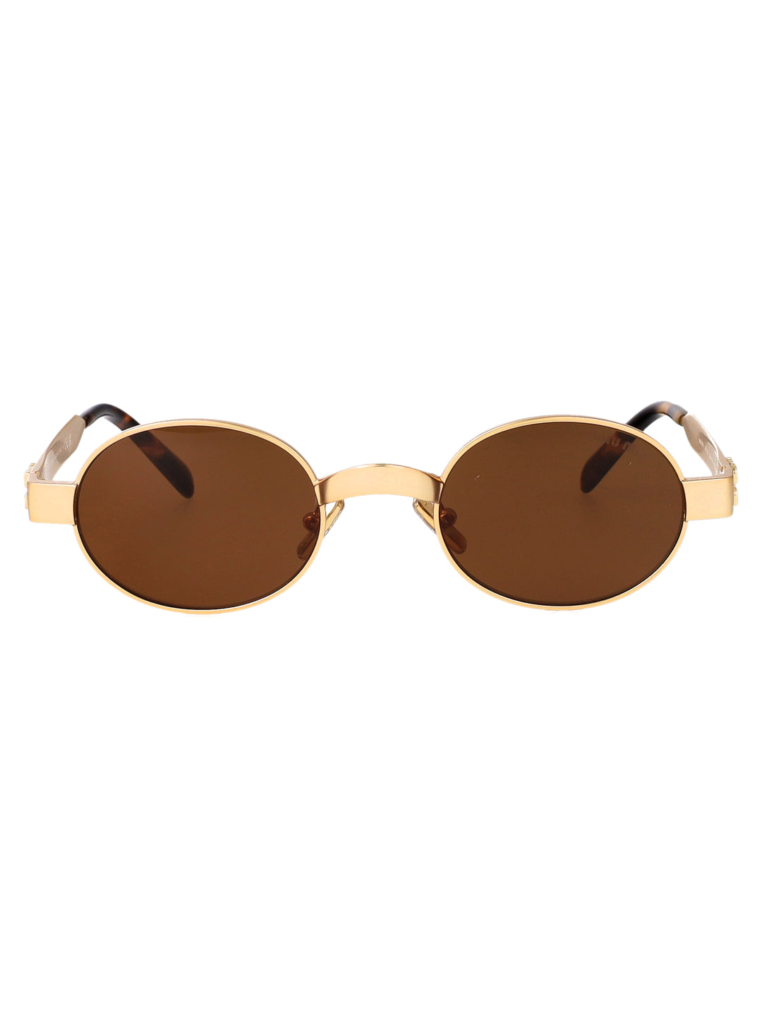 Miu Miu SUNGLASSES - Gold | 7df08ae2a8ab48e8fcff07499f2f743332a92a04