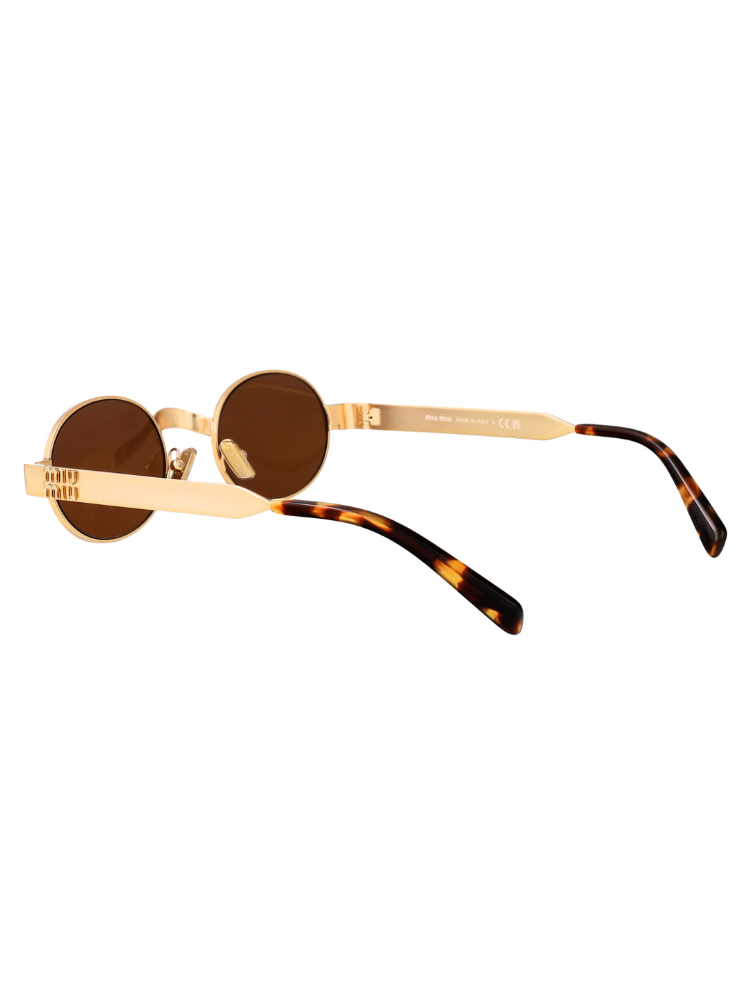 Miu Miu SUNGLASSES - Gold | 955949f3396b50ac3bc1acabecf4e73237ab7285