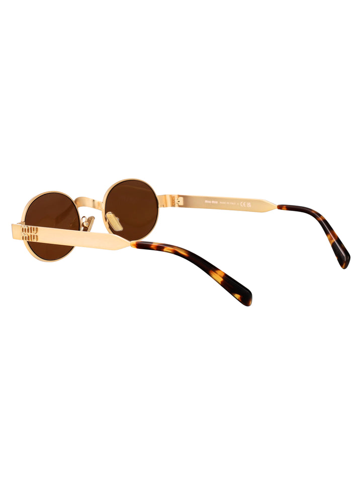 Miu Miu SUNGLASSES - Gold | 955949f3396b50ac3bc1acabecf4e73237ab7285