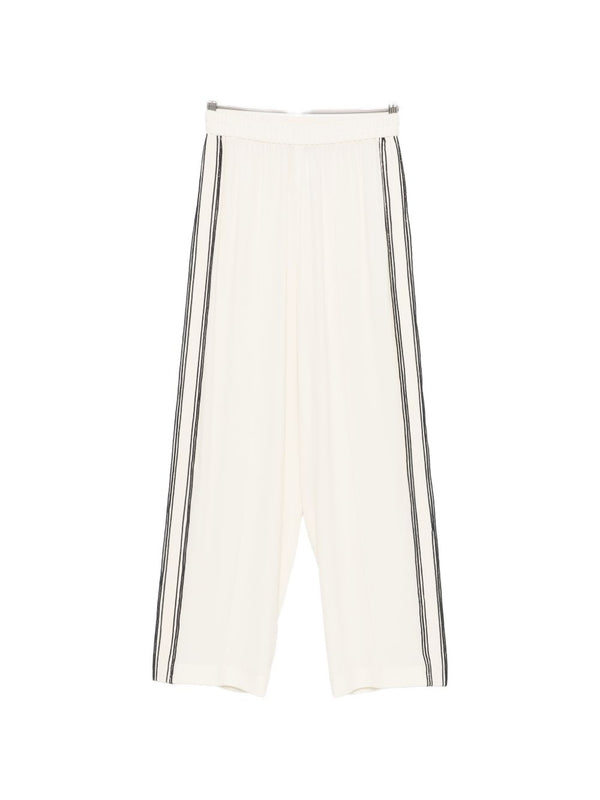 Silk Blend Trousers