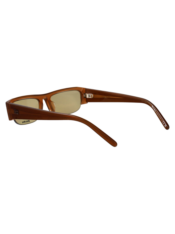 Miu Miu SUNGLASSES - Brown | 504ff2959f86bd0b761b980673a73ee70952ffe8