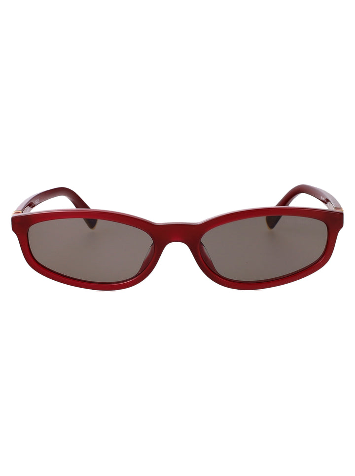 Miu Miu SUNGLASSES - Red | 6d78e31c0956b78a5f080344e3174fc41379d261