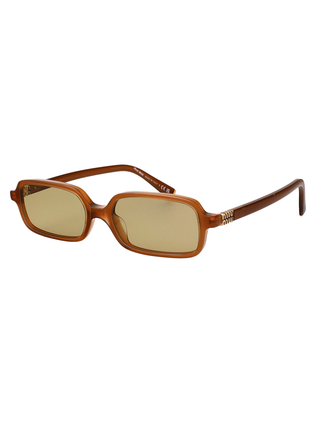 Miu Miu SUNGLASSES - Brown | 6bd0a54eed088efa6aef424dddd0c52fc9795ac3