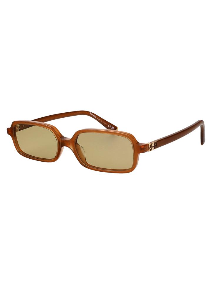 Miu Miu SUNGLASSES - Brown | 6bd0a54eed088efa6aef424dddd0c52fc9795ac3