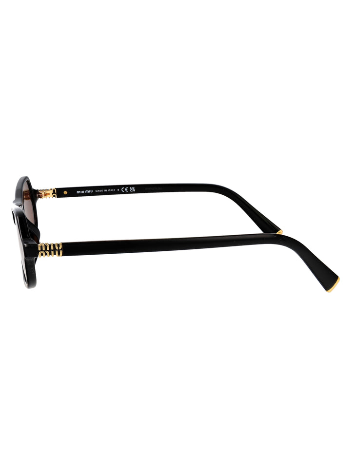 Miu Miu SUNGLASSES - Black | 53101aa9f5ba8c5f7ceeb4239e966993b3462903