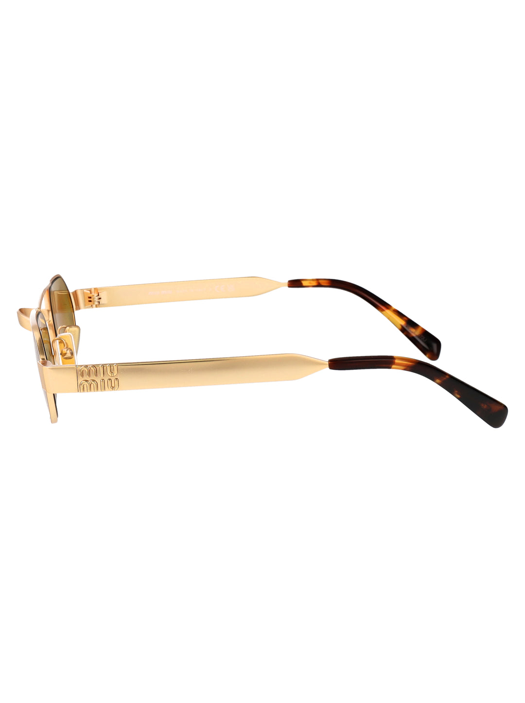 Miu Miu SUNGLASSES - Gold | 6efddf4e1bdfa03930ab37a9cf8126d87ae44f73