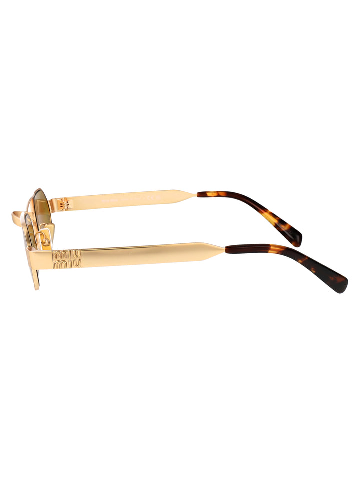 Miu Miu SUNGLASSES - Gold | 6efddf4e1bdfa03930ab37a9cf8126d87ae44f73