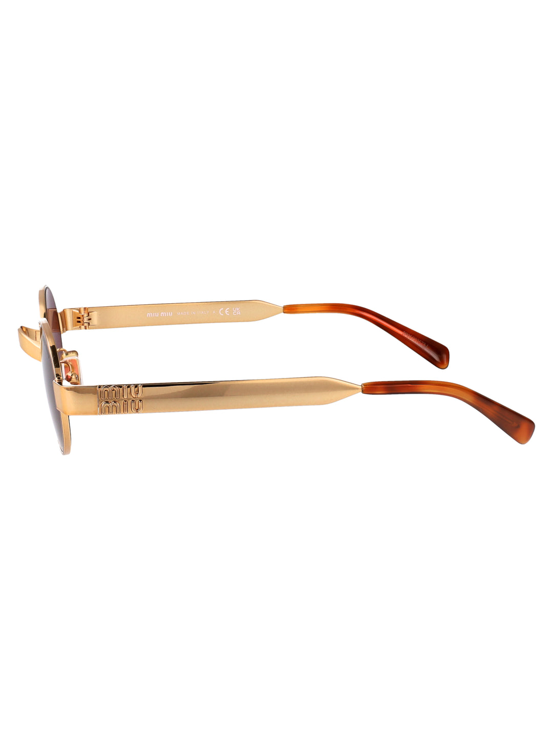 Miu Miu SUNGLASSES - Brown | 7418f4797232928995e3b102e86c311c351f6344