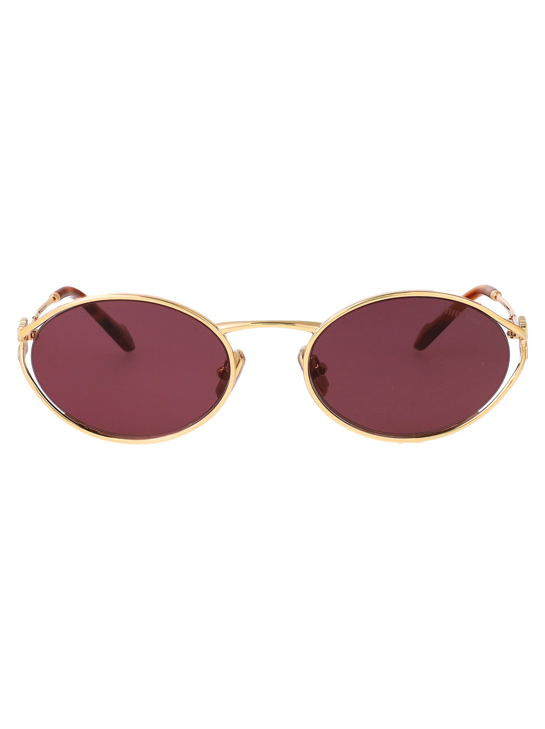 Miu Miu SUNGLASSES - Gold | d2aa3e6f680a48a58c2bf8a26dca12eeb61ed230